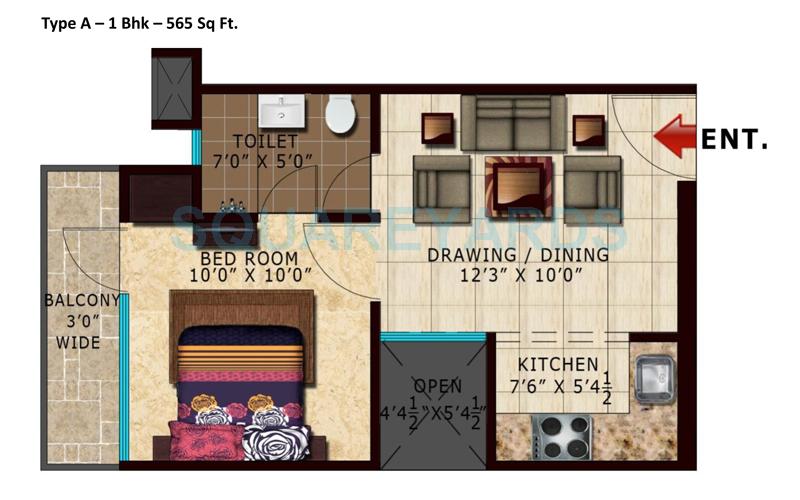 Lotus Parkk — floor plan 1