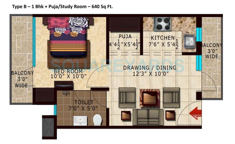 Lotus Parkk — floor plan 2