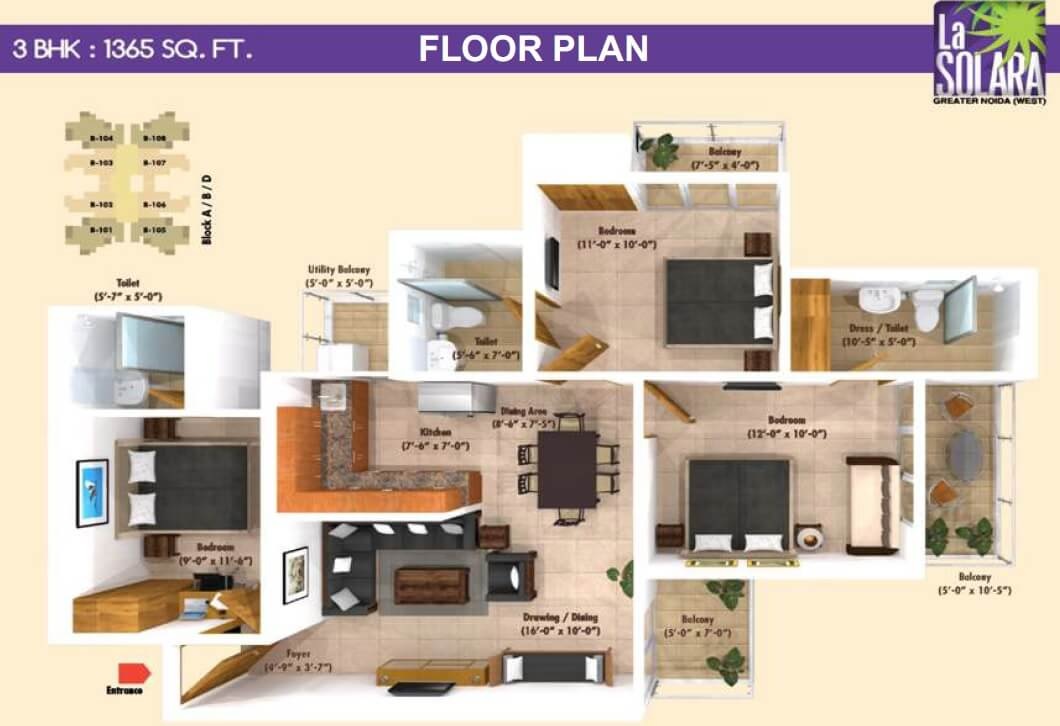 Emenox La Solara — floor plan 3