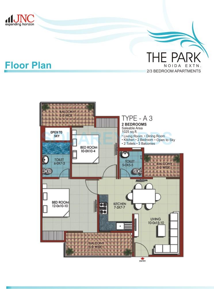 JNC The Park — floor plan 2