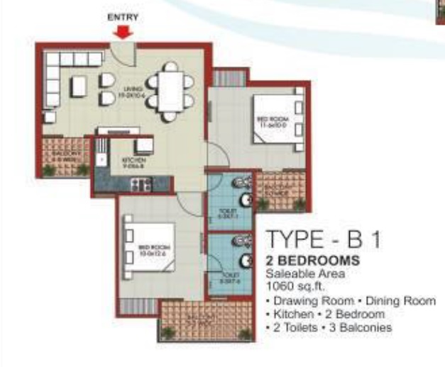 JNC The Park — floor plan 3