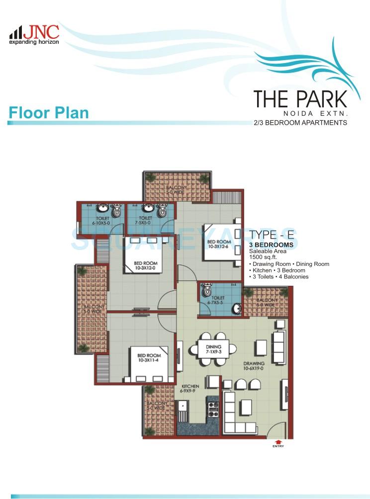 JNC The Park — floor plan 7