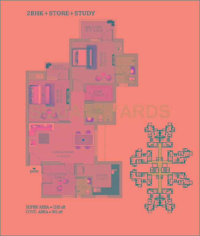 Stellar Jeevan — floor plan 1