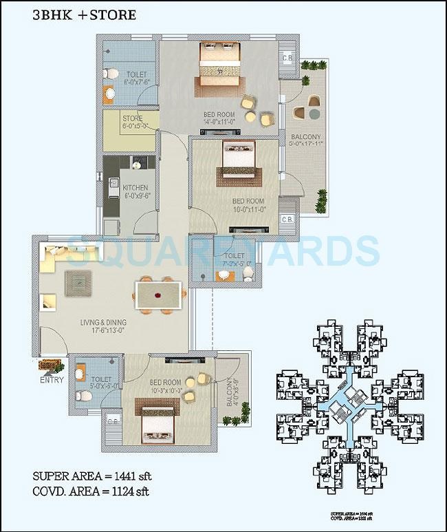 Stellar Jeevan — floor plan 4