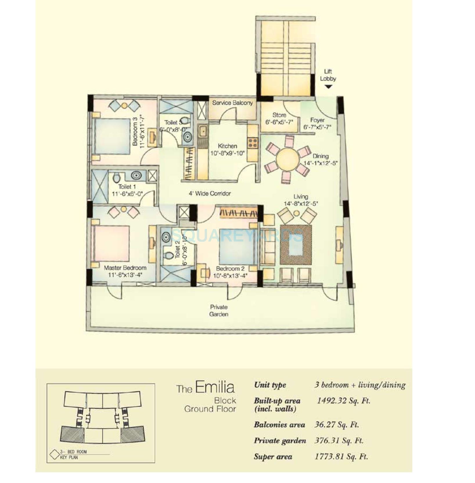 Vatika City — floor plan 4