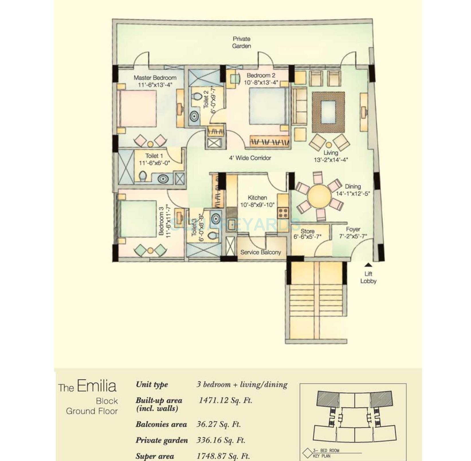 Vatika City — floor plan 7