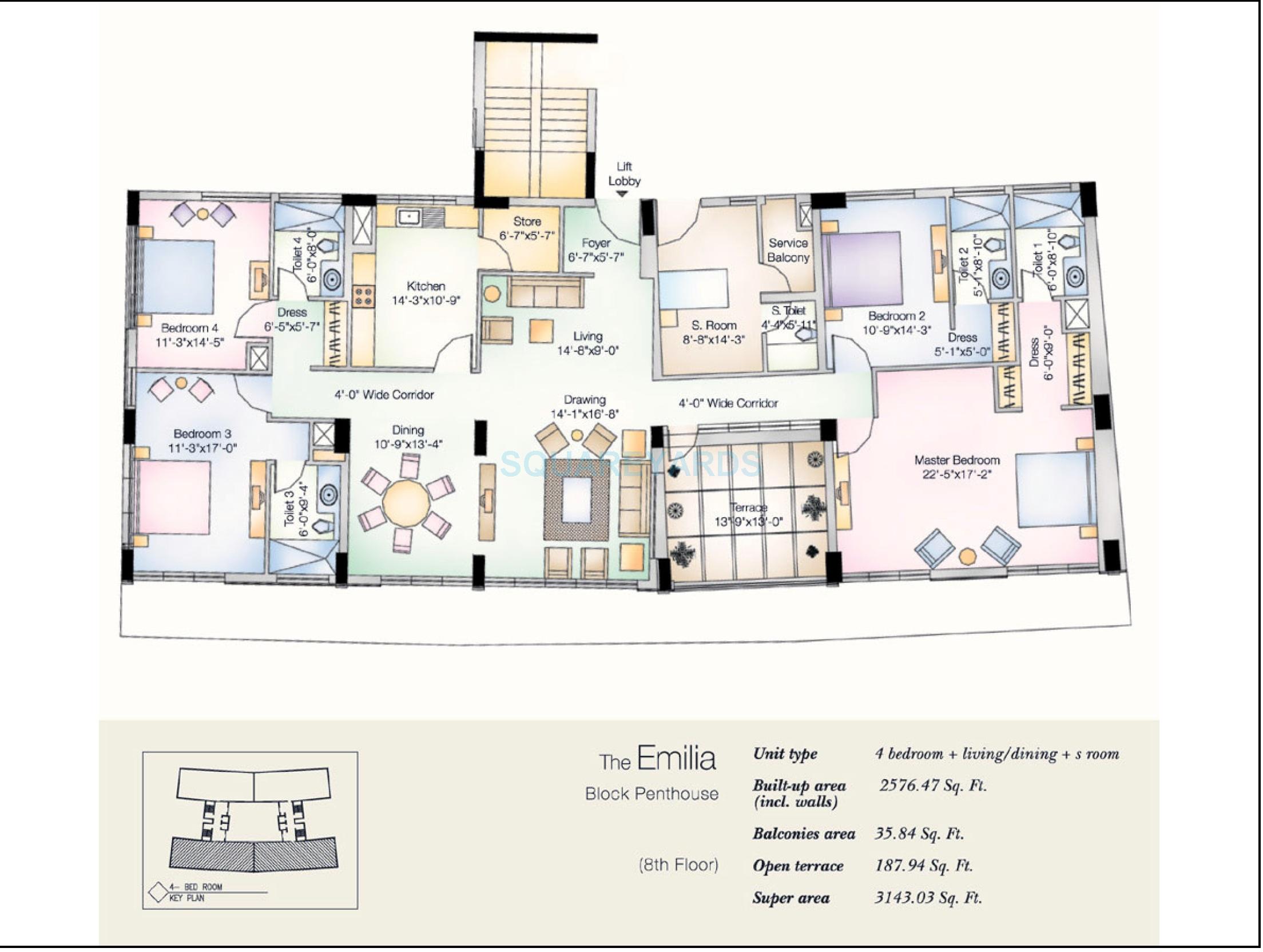Vatika City — floor plan 16