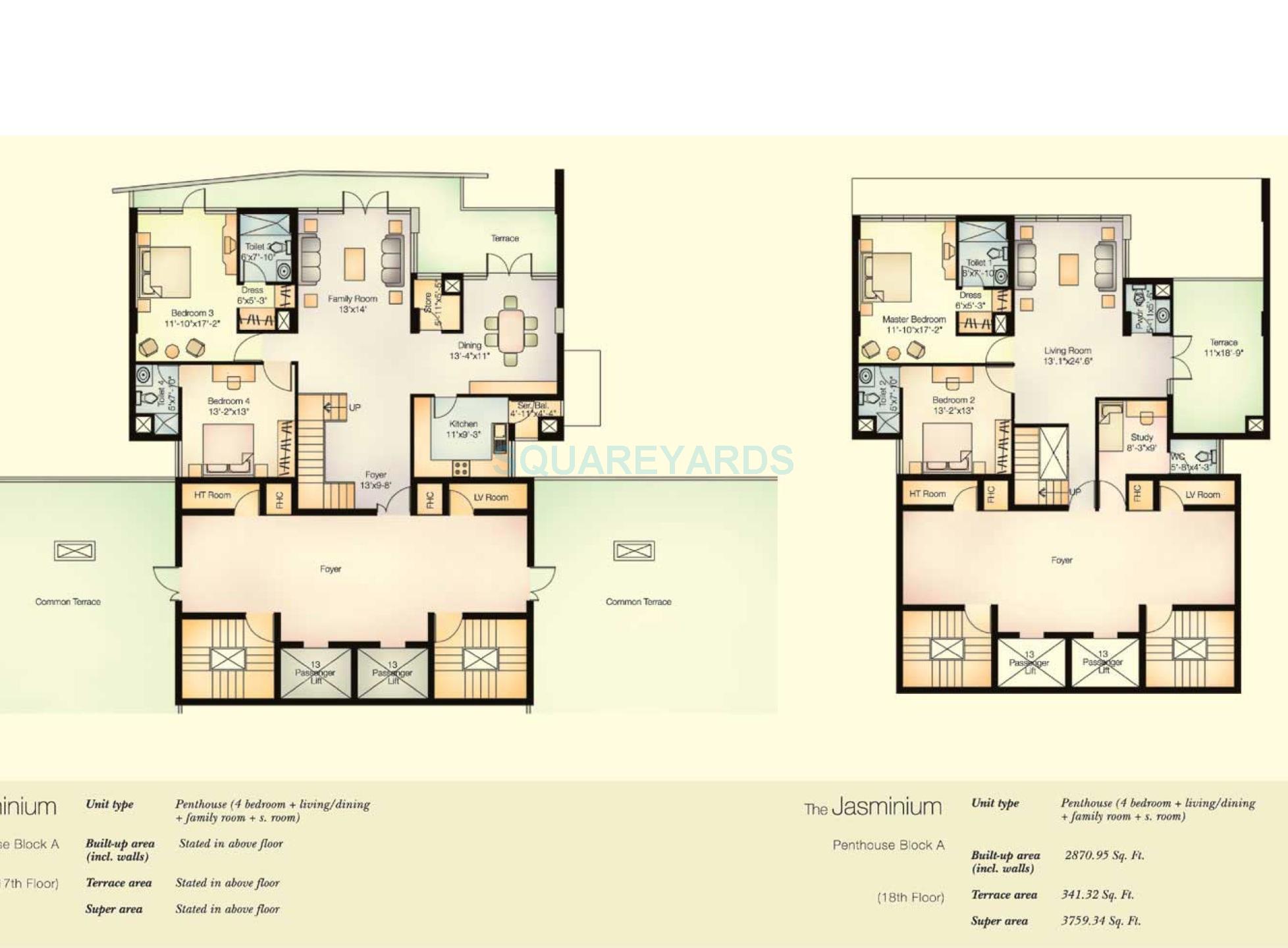 Vatika City — floor plan 18