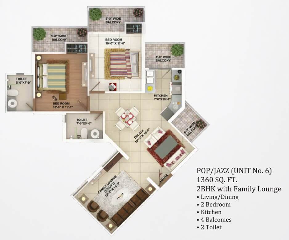 Rhythm CCounty — floor plan 4