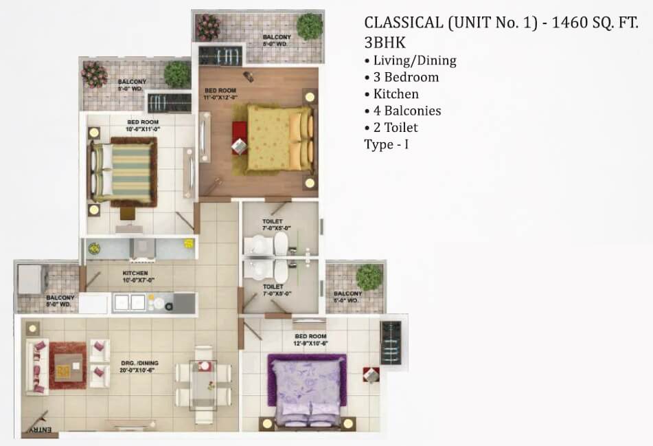 Rhythm CCounty — floor plan 5