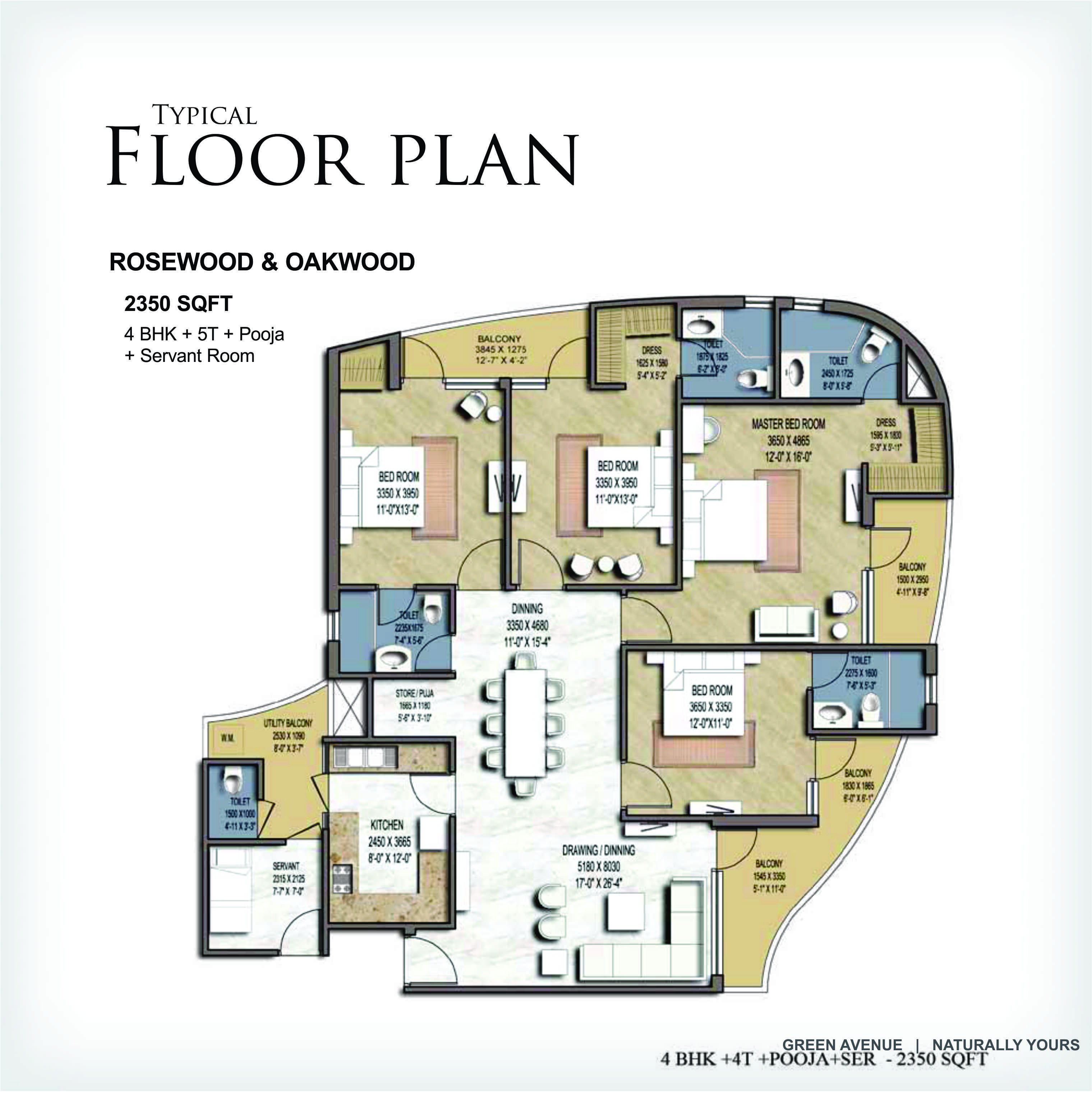 Airwil Green Avenue — floor plan 3