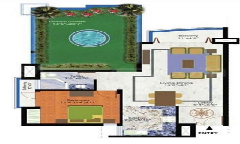 Samiah Singapore Residency — floor plan 1