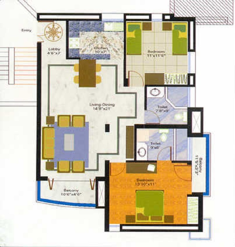 Samiah Singapore Residency — floor plan 2