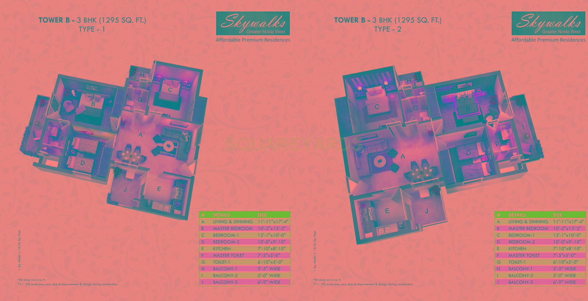 Infra Skywalks — floor plan 2