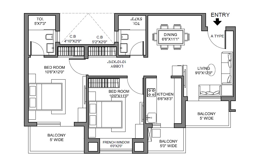 Radhey Krishna Casa Green I — floor plan 1