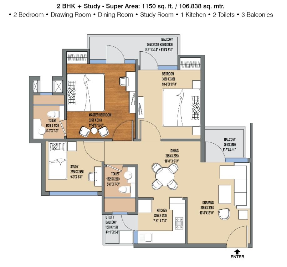 Oasis Venetia Heights — floor plan 7