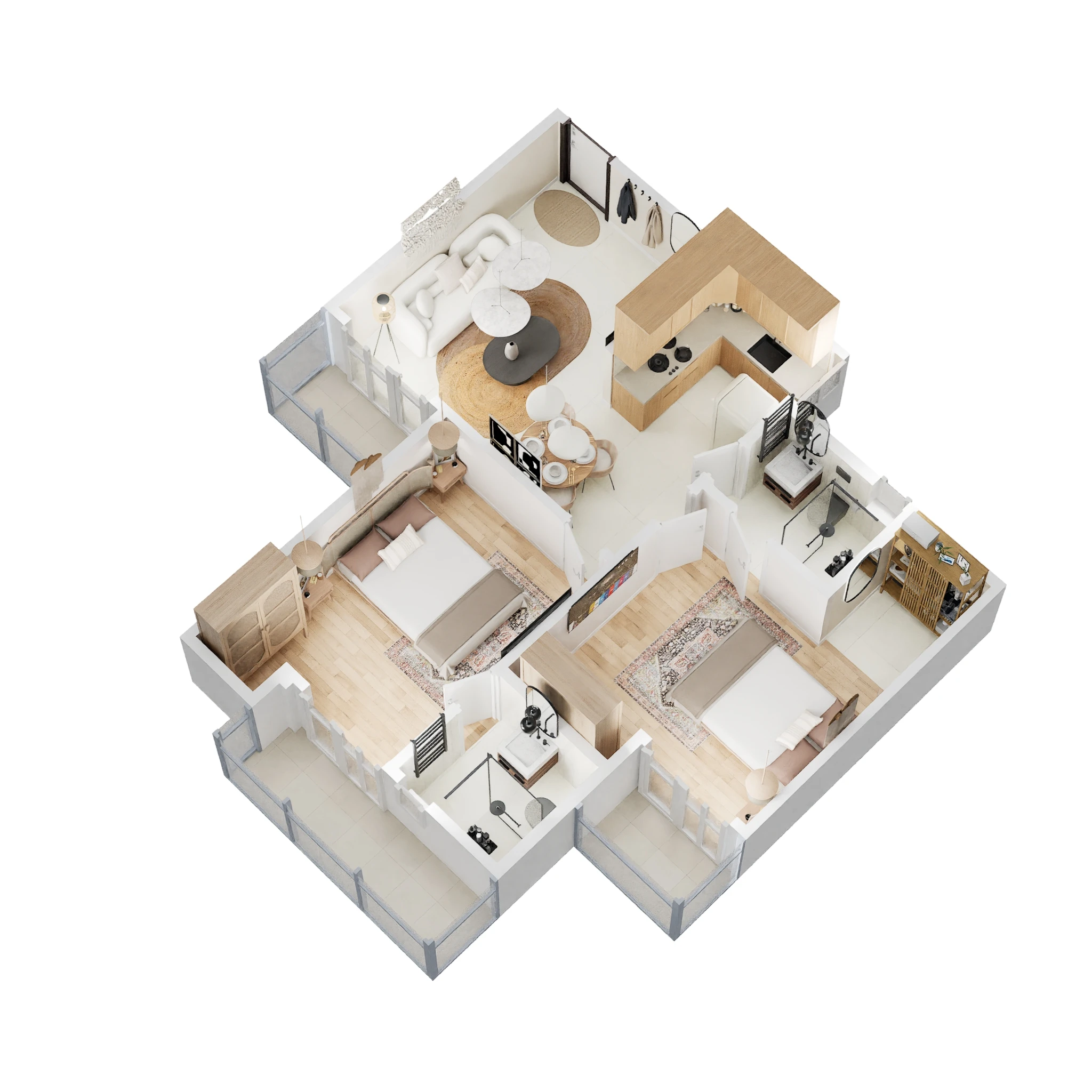 Gaur City 6th Avenue — floor plan 2