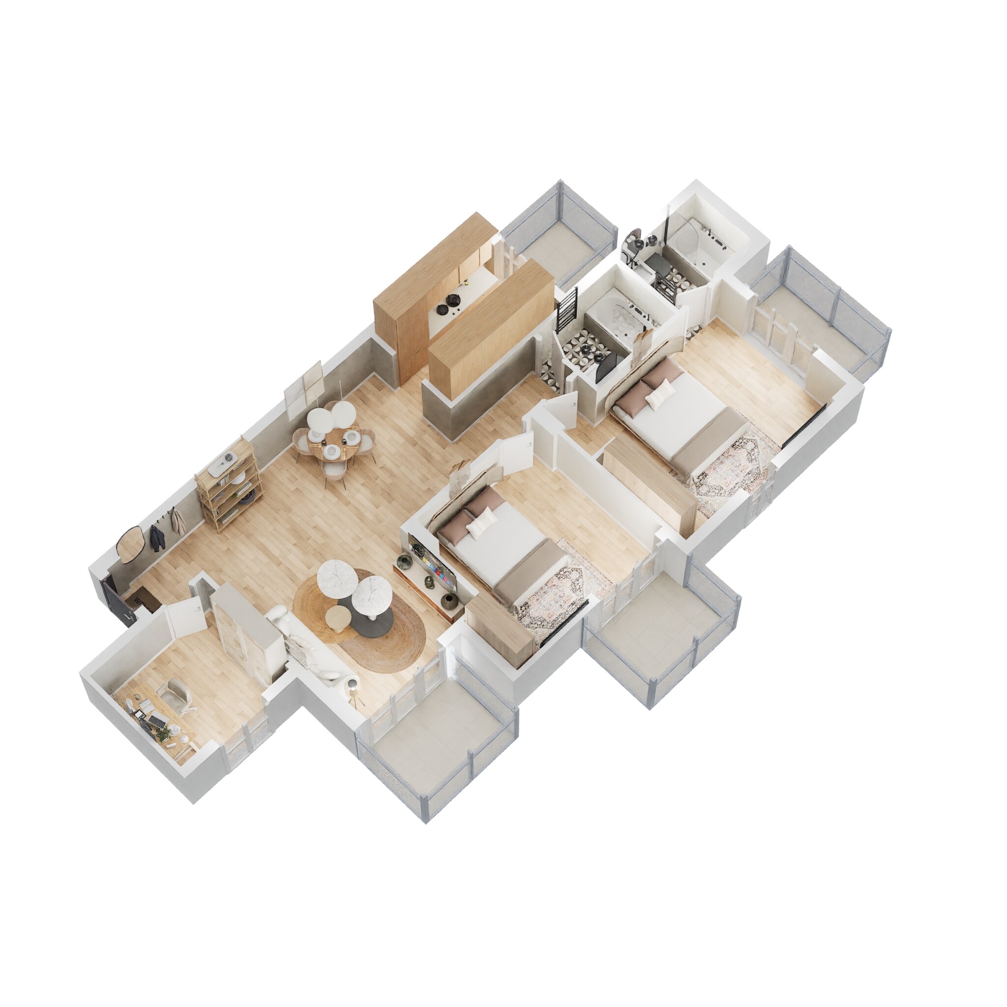 Eldeco Acclaim — floor plan 4