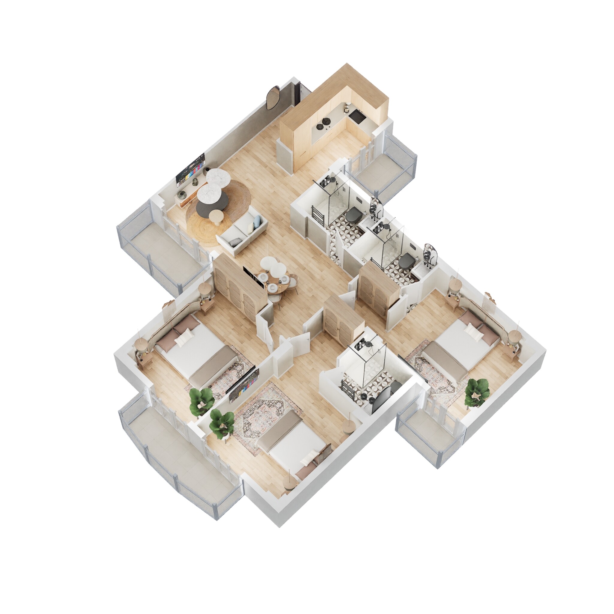 Eldeco Acclaim — floor plan 6