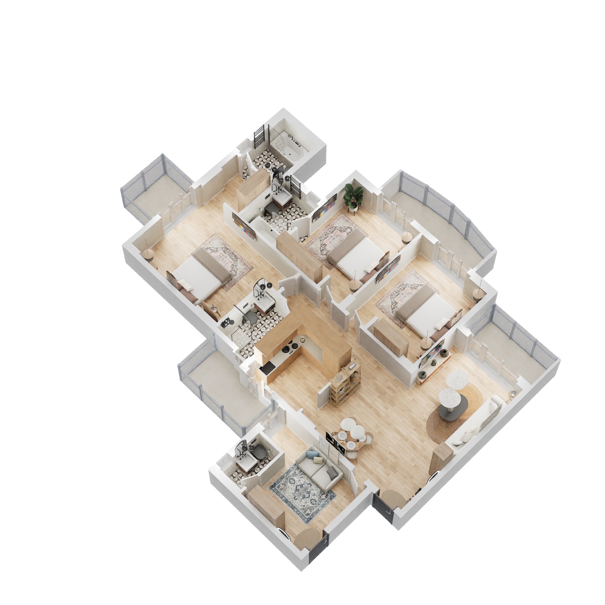 Eldeco Acclaim — floor plan 8
