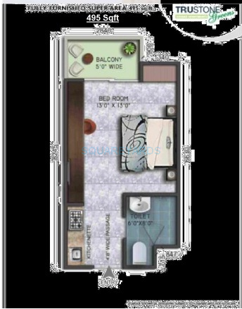 Wegmans Trustone Greens — floor plan 1