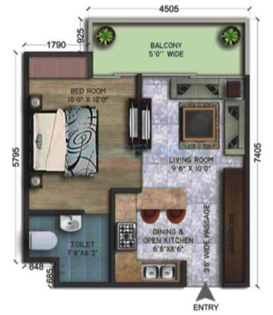 Wegmans Trustone Greens — floor plan 2