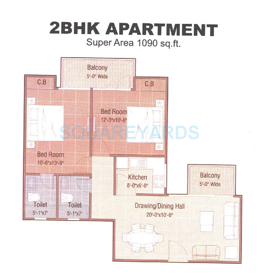 Wegmans Trustone Greens — floor plan 3