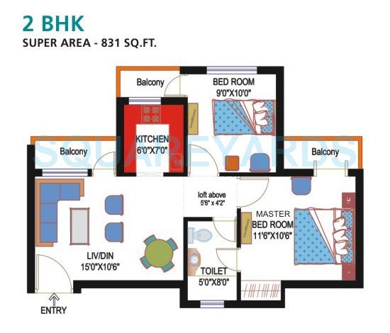 Nimbus Express Park View — floor plan 1