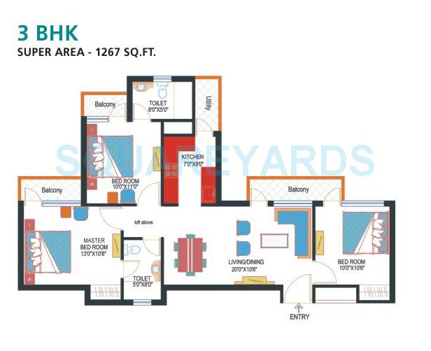 Nimbus Express Park View — floor plan 3