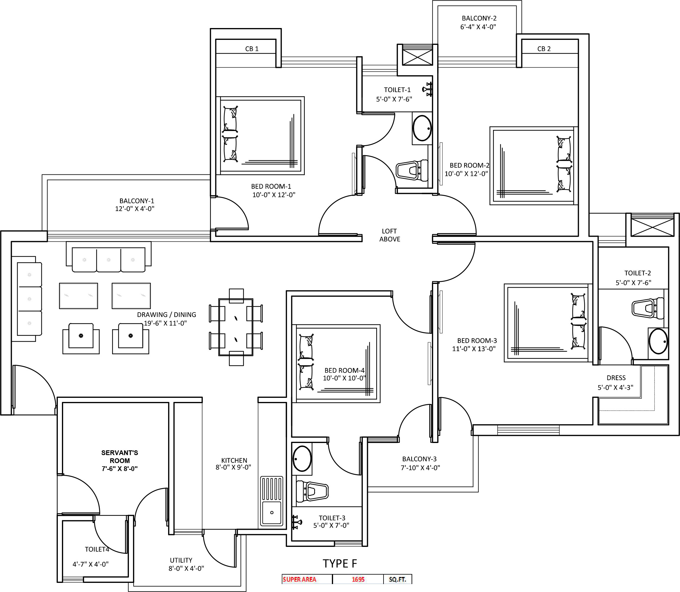 Sikka Kaamya Greens — floor plan 7