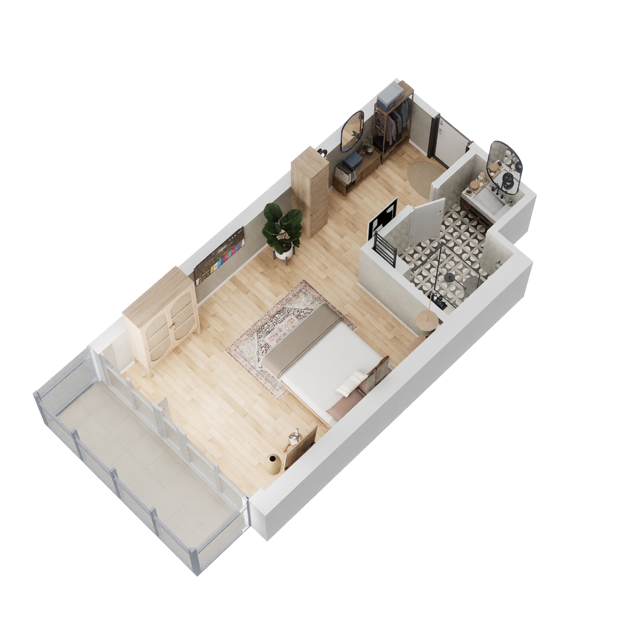 M3M One Key Resiments — floor plan 4