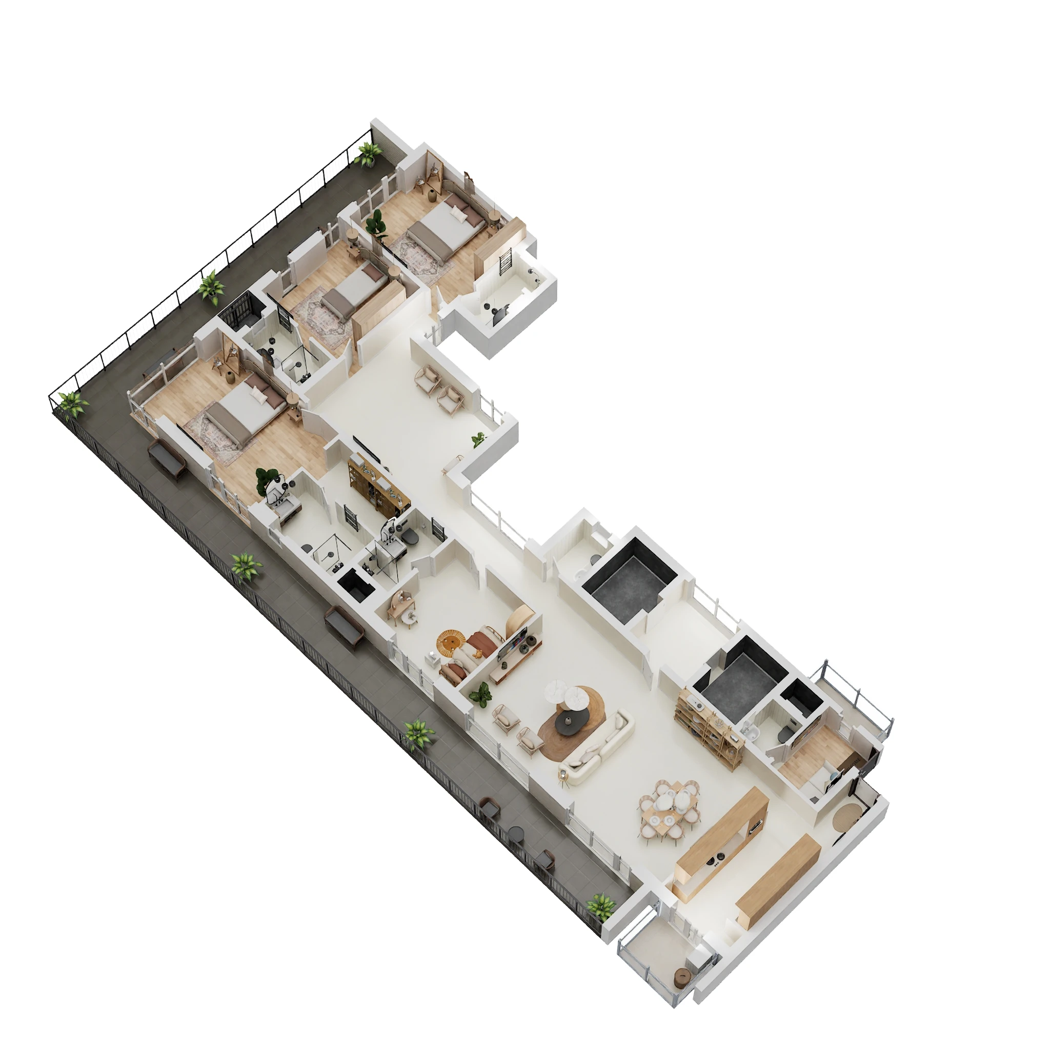 Mahindra Luminare — floor plan 4