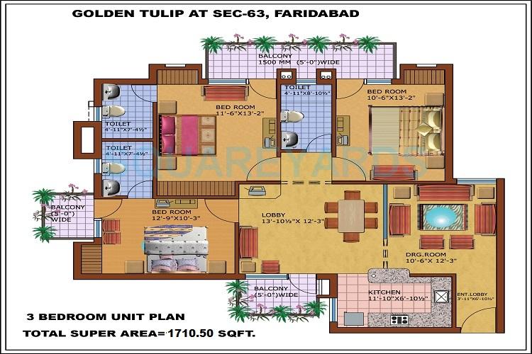 Optus Golden Tulip — floor plan 2