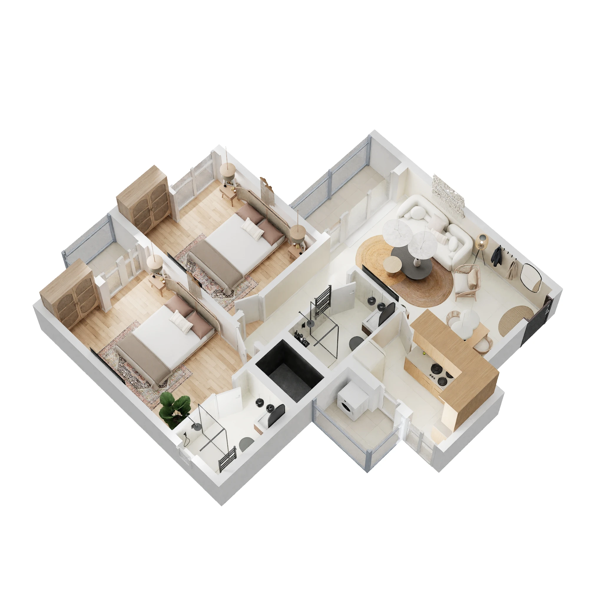 The 3C Lotus Panache — floor plan 2