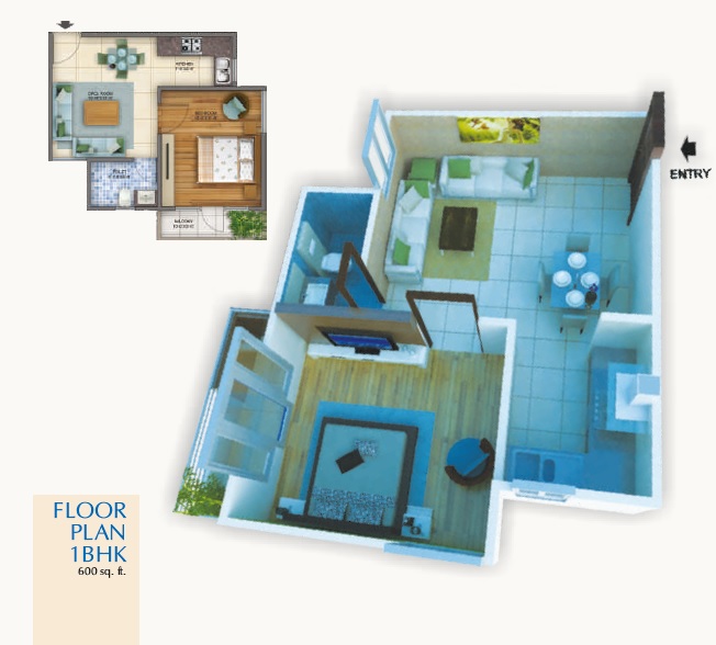 Grow Aman Residences — floor plan 1