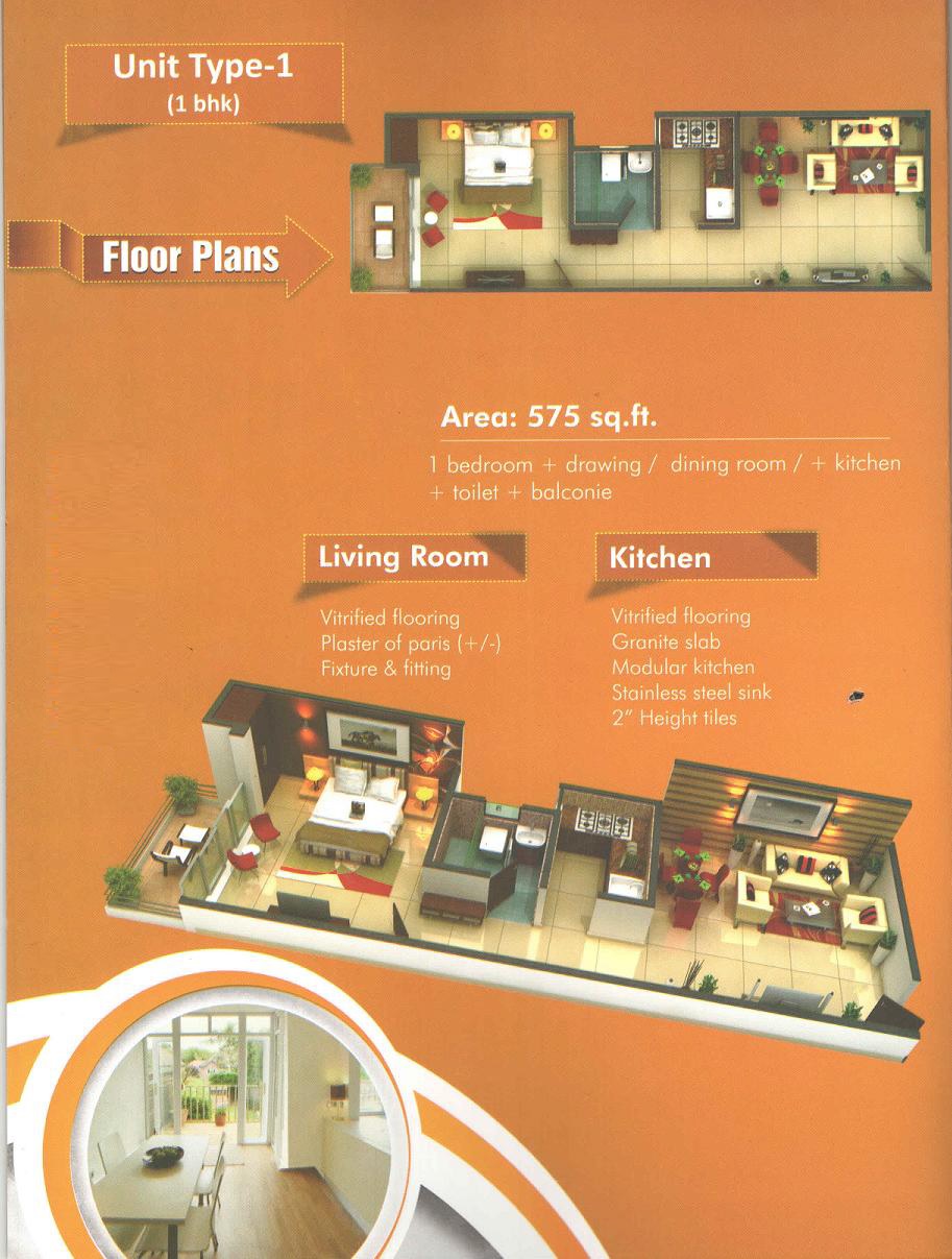 Unique Homes — floor plan 1