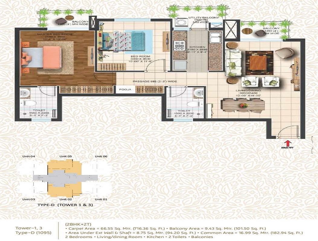 Ace One Imperial Tower — floor plan 2
