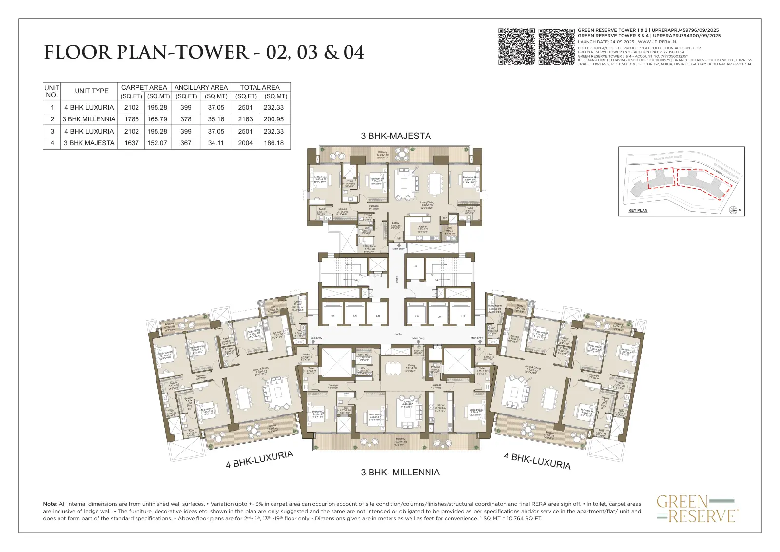 LnT Green Reserve — floor plan 4