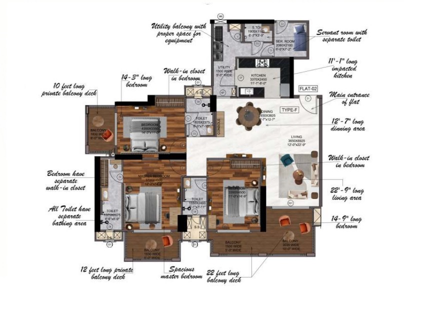 Sunworld Arista — floor plan 5