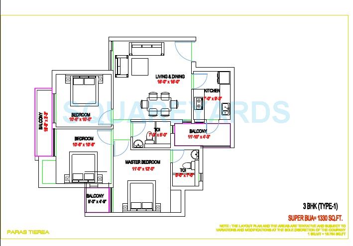 Paras Tierea — floor plan 12