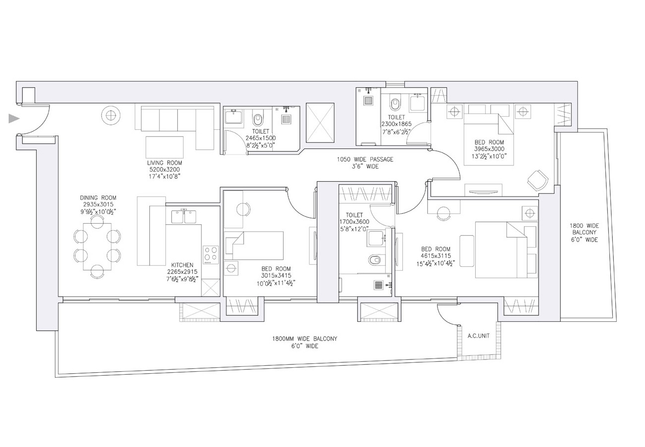 Supertech Supernova Nova Residences — floor plan 4