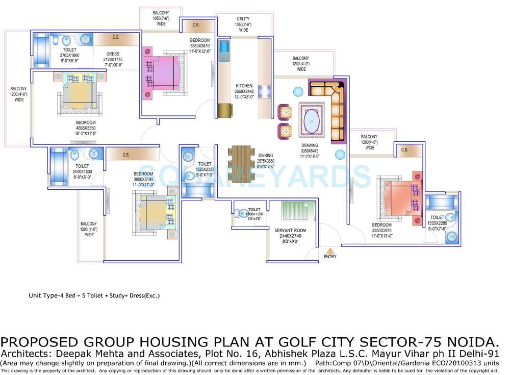 Gardenia Golf City — floor plan 4