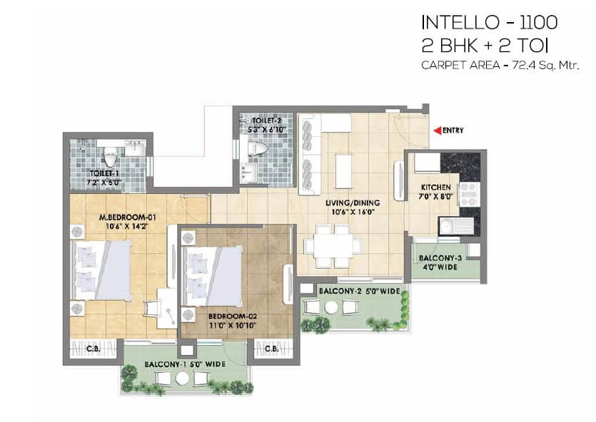 Tata Destination 150 — floor plan 1