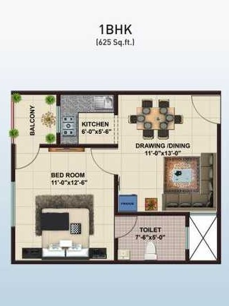 Buildcon Sangam Enclave — floor plan 1